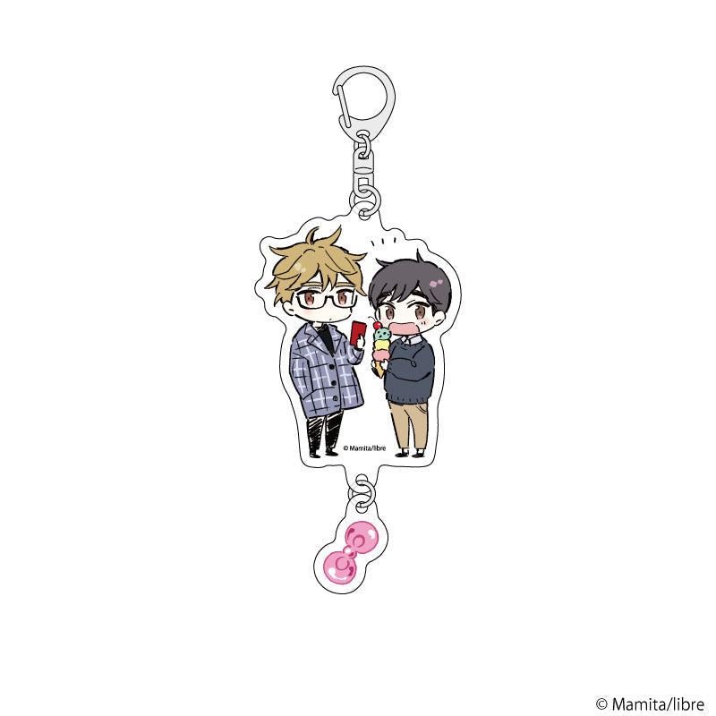 連結アクリルキーホルダー「40までにしたい10のこと」03/田中 慶司&十条 雀 C(公式イラスト) - 公式商品画像 | AniSmile
