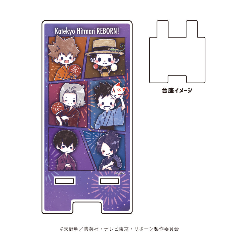 スマキャラスタンド「家庭教師ヒットマンREBORN!」11/コマ割りデザイン(グラフアートイラスト) - 公式商品画像 | AniSmile