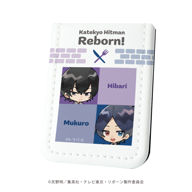 レザーフセンブック「家庭教師ヒットマンREBORN!」25/雲雀恭弥&六道骸(ミニキャライラスト) - 公式商品画像 | AniSmile
