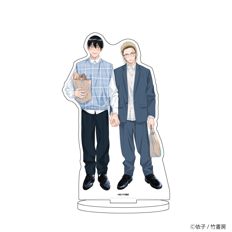 キャラアクリルフィギュア「依子先生」03/ワル/ヤンキーのギャップ萌えめがねBLフェア(描き下ろしイラスト) - 公式商品画像 | AniSmile
