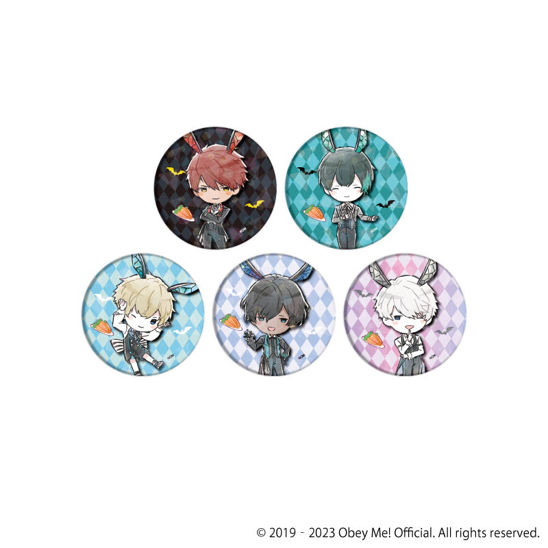 ホログラム缶バッジ(65mm)「Obey Me!」10/バニーver. ブラインド(全5種)(グラフアートイラスト) - 公式商品画像 | AniSmile