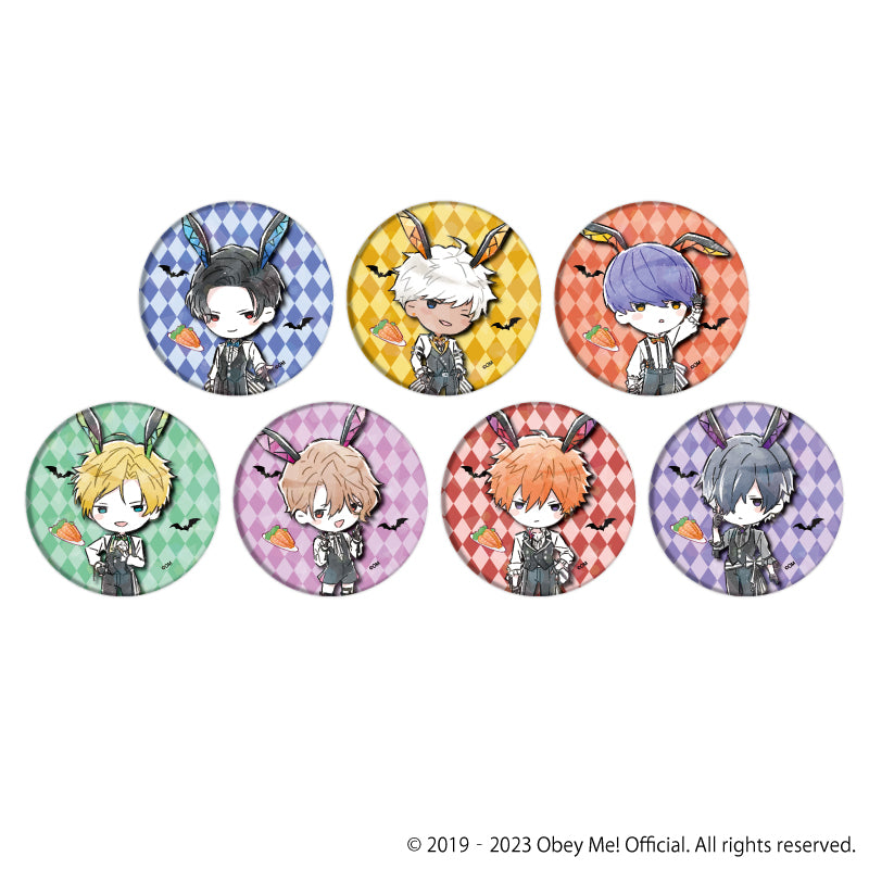 ホログラム缶バッジ(65mm)「Obey Me!」09/バニーver. ブラインド(全7種)(グラフアートイラスト) - 公式商品画像 | AniSmile