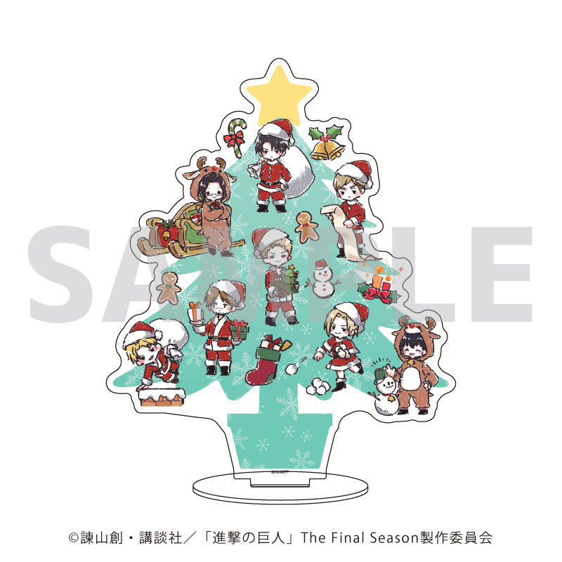 アクリルスタンド「進撃の巨人」37/クリスマスver. デザインB(グラフアートイラスト) - 公式商品画像 | AniSmile