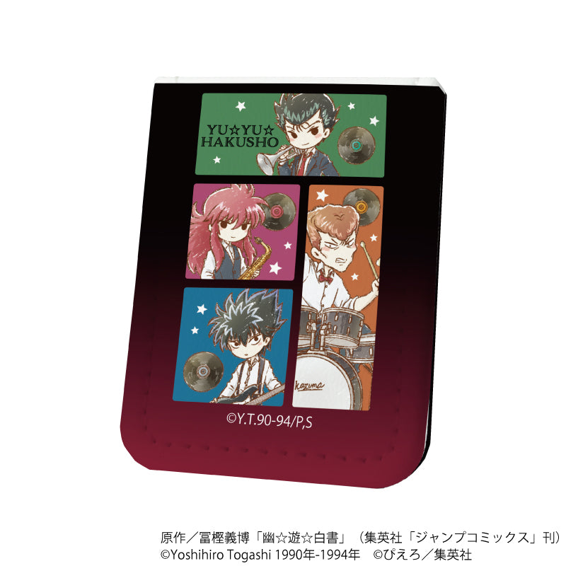 レザーフセンブック「幽☆遊☆白書」18/浦飯幽助&桑原和真&蔵馬&飛影 JAZZver.(グラフアートイラスト) - 公式商品画像 | AniSmile