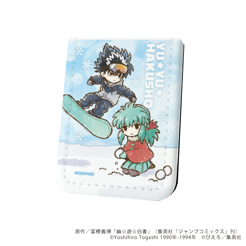レザーフセンブック「幽☆遊☆白書」13/飛影&雪菜 冬ver.(グラフアートイラスト) - 公式商品画像 | AniSmile