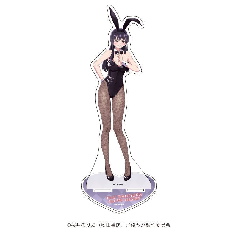 デカアクリルスタンド「僕の心のヤバイやつ」01/山田杏奈 バニーガールver.(描き下ろしイラスト) - 公式商品画像 | AniSmile