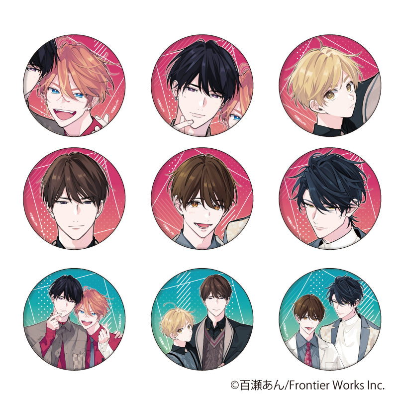 缶バッジ「百瀬あん先生」01/ブラインド(全9種)(描き下ろし) - 官方商品图片 | AniSmile