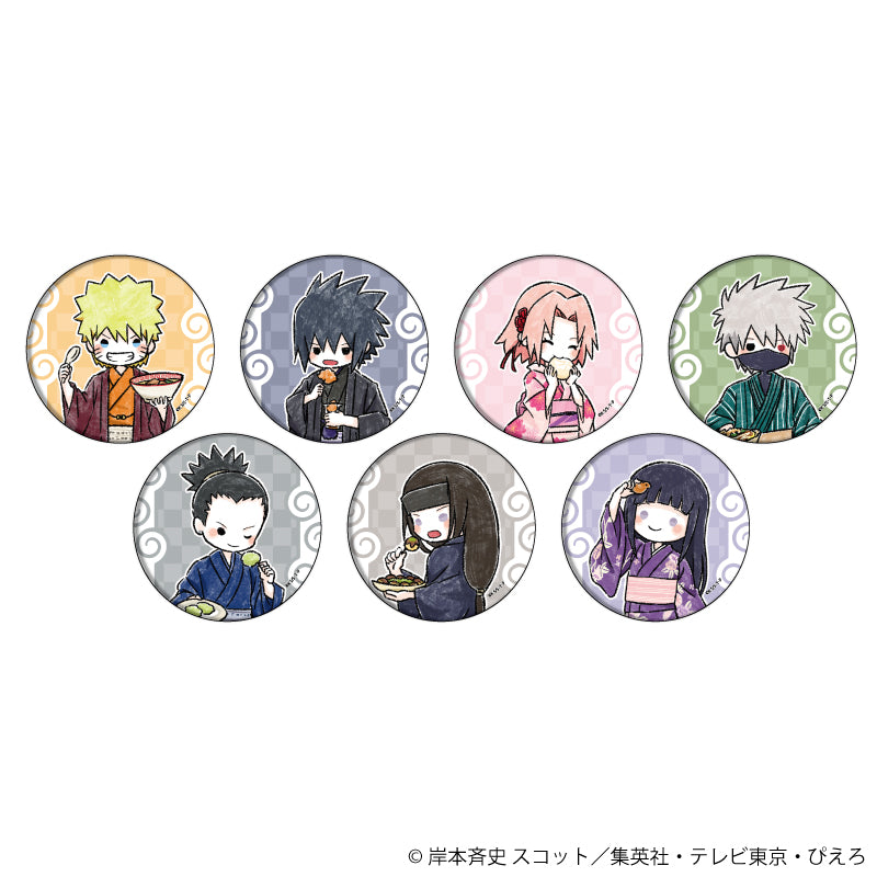 缶バッジ「NARUTO -ナルト- 疾風伝」12/食べ歩きver. ブラインド(全7種)(グラフアートイラスト) - 公式商品画像 | AniSmile