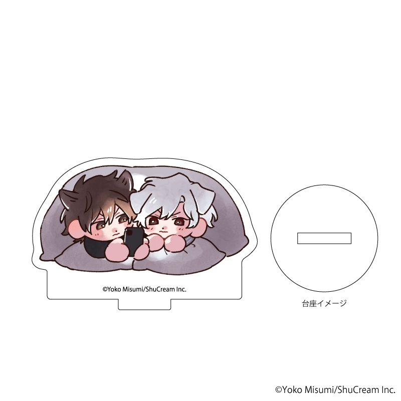 アクリルぷちスタンド「おすわり、よくできました」01/ブラインド(全7種)(公式イラスト) 画像 4 | AniSmile