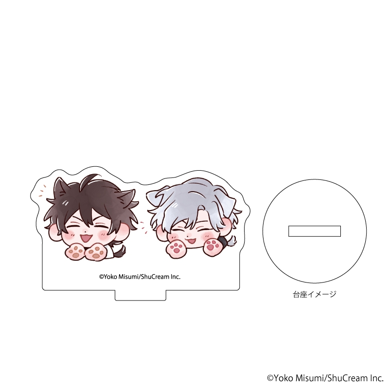 アクリルぷちスタンド「おすわり、よくできました」01/ブラインド(全7種)(公式イラスト) 画像 5 | AniSmile