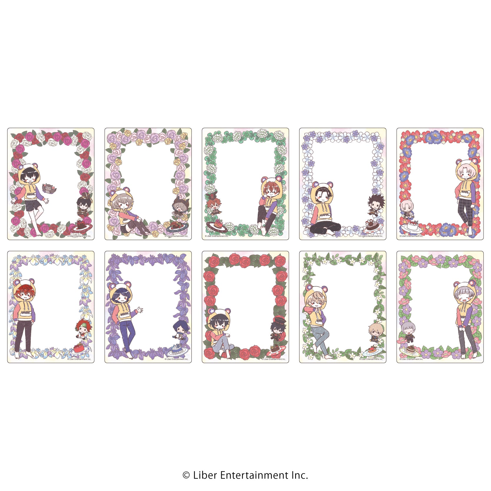 アクリルカード「アイ★チュウ Etoile Stage」03/クマ校長パーカーver. ブラインド(全10種)(グラフアートイラスト) - 公式商品画像 | AniSmile
