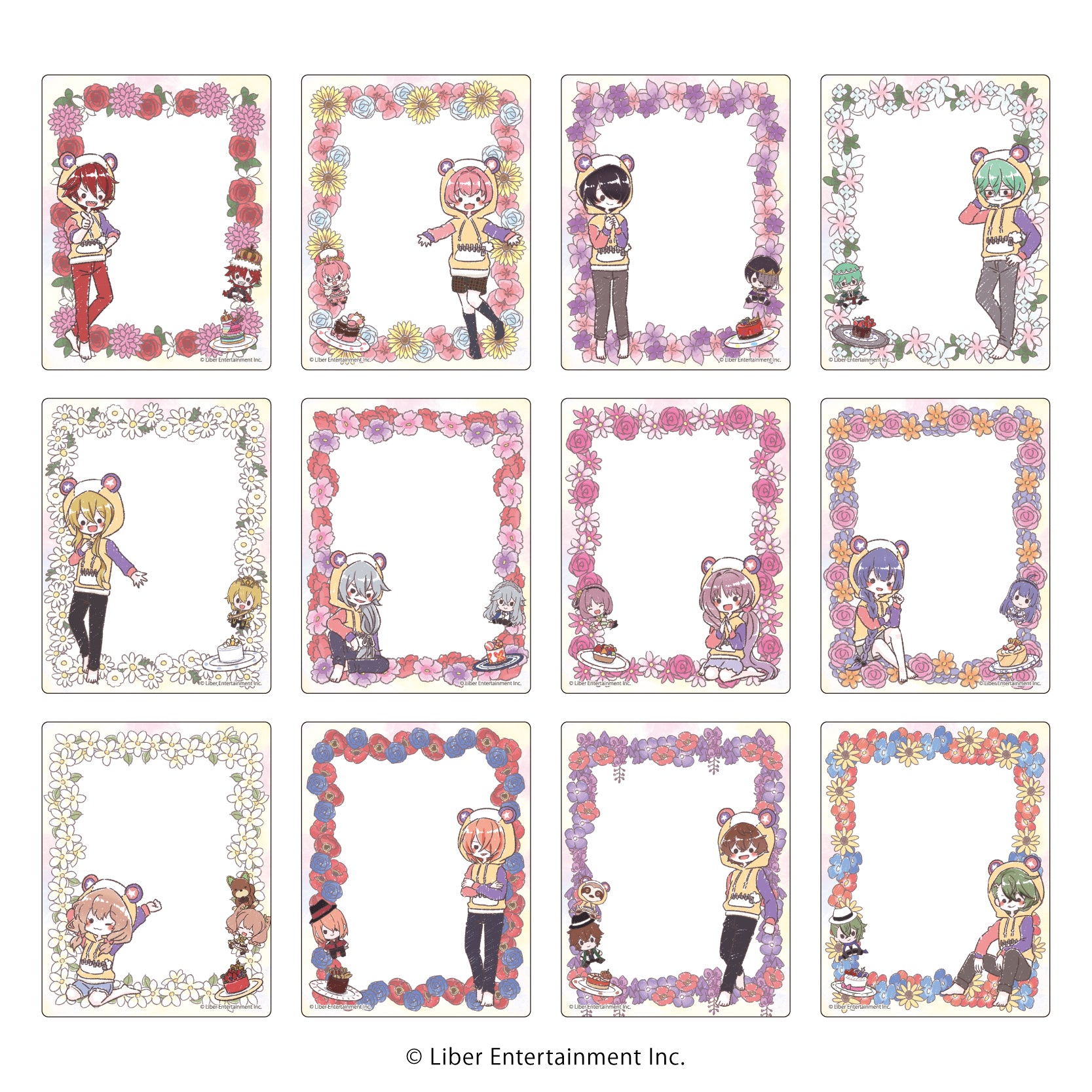 アクリルカード「アイ★チュウ Etoile Stage」02/クマ校長パーカーver. ブラインド(全12種)(グラフアートイラスト) - 公式商品画像 | AniSmile
