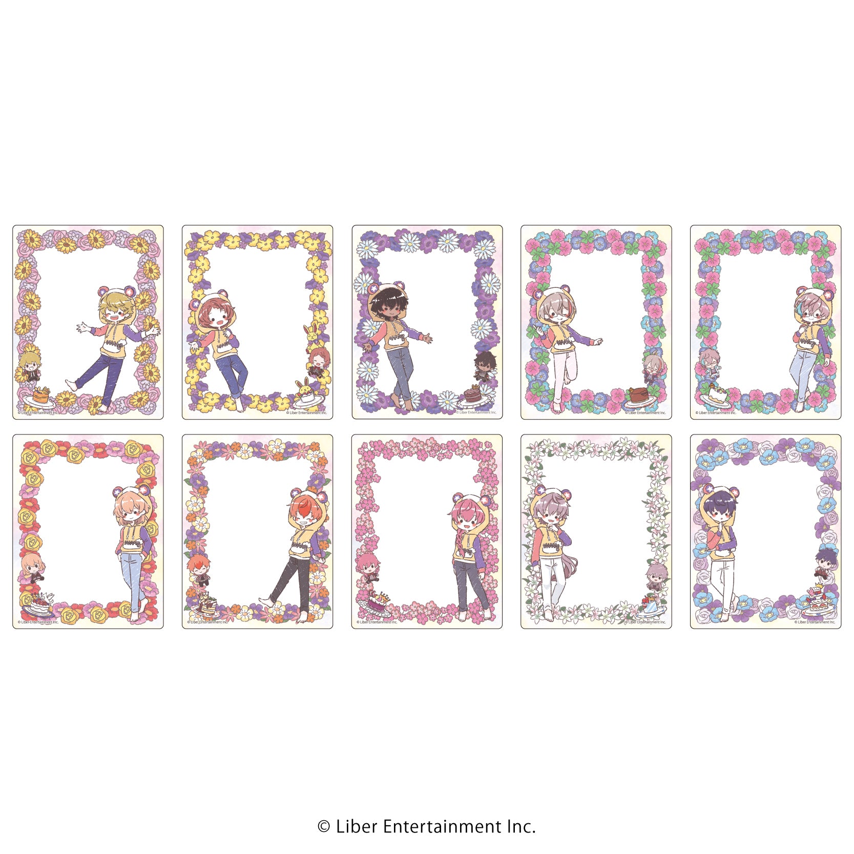 アクリルカード「アイ★チュウ Etoile Stage」01/クマ校長パーカーver. ブラインド(全10種)(グラフアートイラスト) - 公式商品画像 | AniSmile