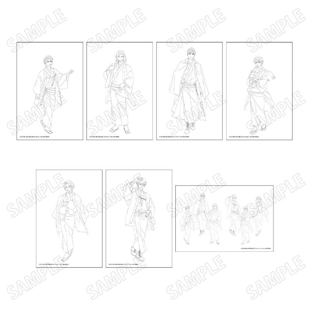「銀河英雄伝説 Die Neue These」 描き下ろしイラストカードセット【vol.2】【B】 画像 2 | AniSmile
