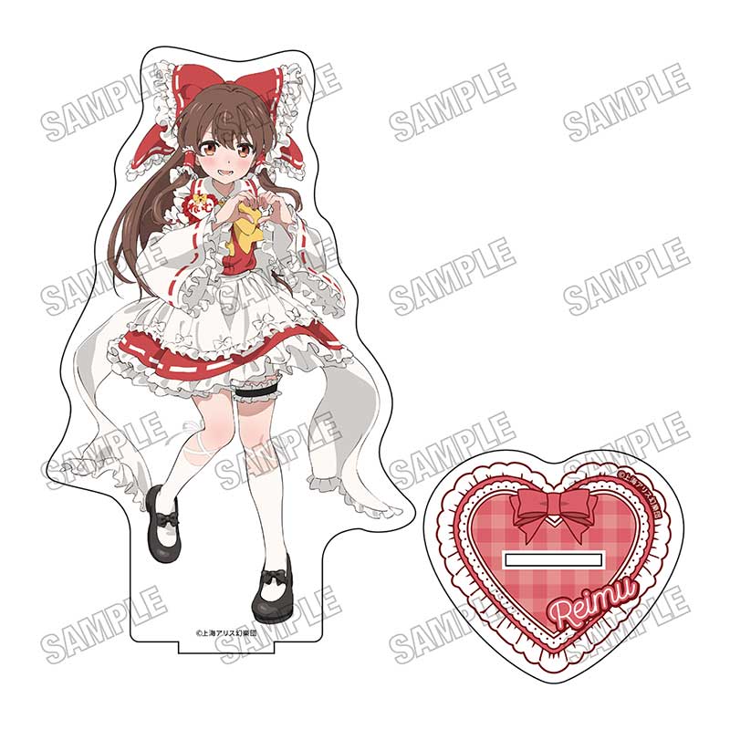 東方Project 描き下ろしBIGアクリルスタンド【メイドver.】➀博麗霊夢 - 公式商品画像 | AniSmile