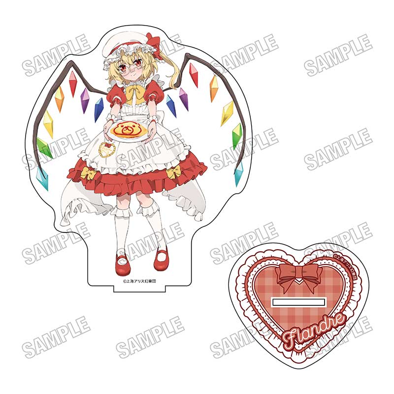 東方Project 描き下ろしBIGアクリルスタンド【メイドver.】➃フランドール・スカーレット - 公式商品画像 | AniSmile
