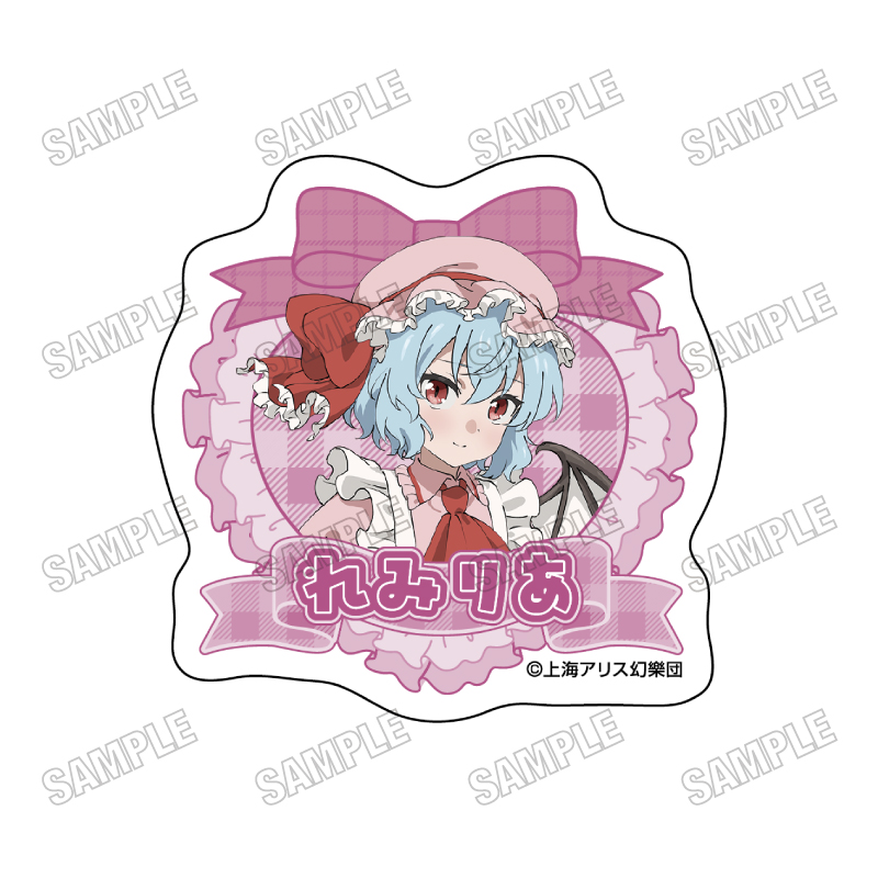 東方Project 描き下ろしアクリルバッジ【メイドver.】➂レミリア・スカーレット - 公式商品画像 | AniSmile