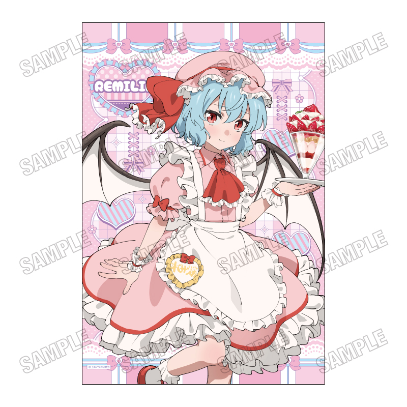 東方Project 描き下ろしB2タペストリー【メイドver.】➂レミリア・スカーレット - 公式商品画像 | AniSmile