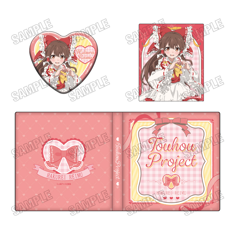 東方Project 描き下ろしコレクションブック【メイドver.】➀博麗霊夢 - 公式商品画像 | AniSmile