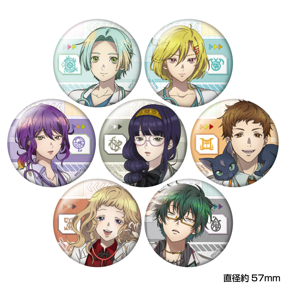 グノーシア トレーディンググリッター缶バッジ - 公式商品画像 | AniSmile