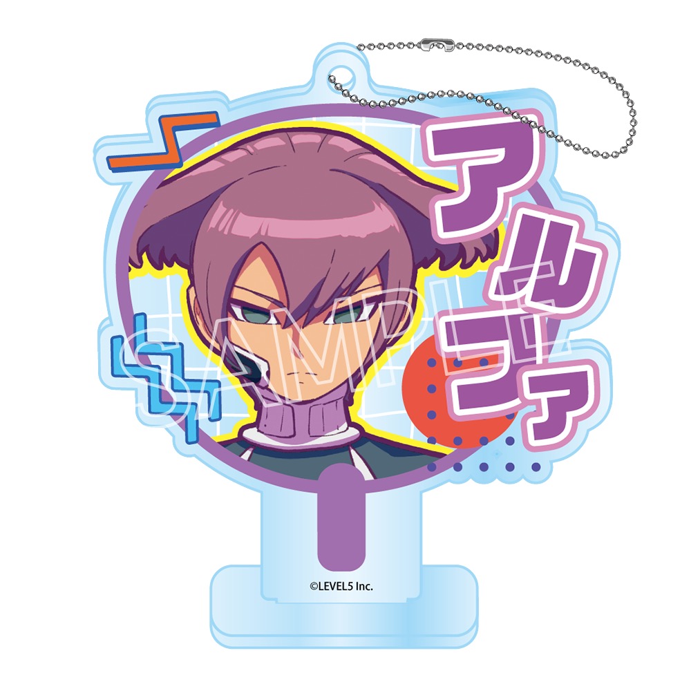 イナズマイレブン 英雄たちの ヴィクトリーロード ビビッドラインシリーズ デコうちわキーチェーン Vol.3 単品 画像 3 | AniSmile