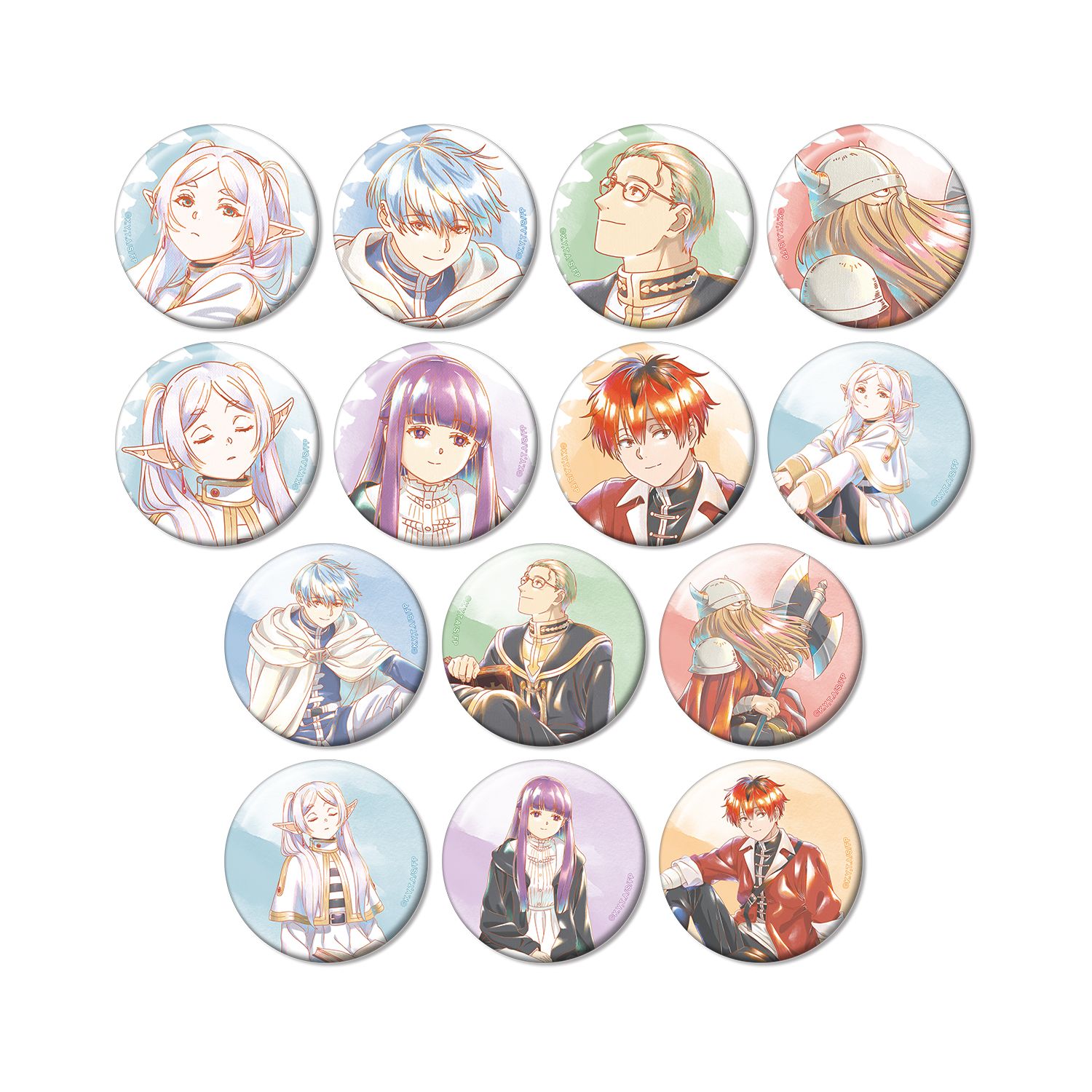 『葬送のフリーレン』 トレーディング Ani-Art aqua label 缶バッジ(単位/単品) - 公式商品画像 | AniSmile