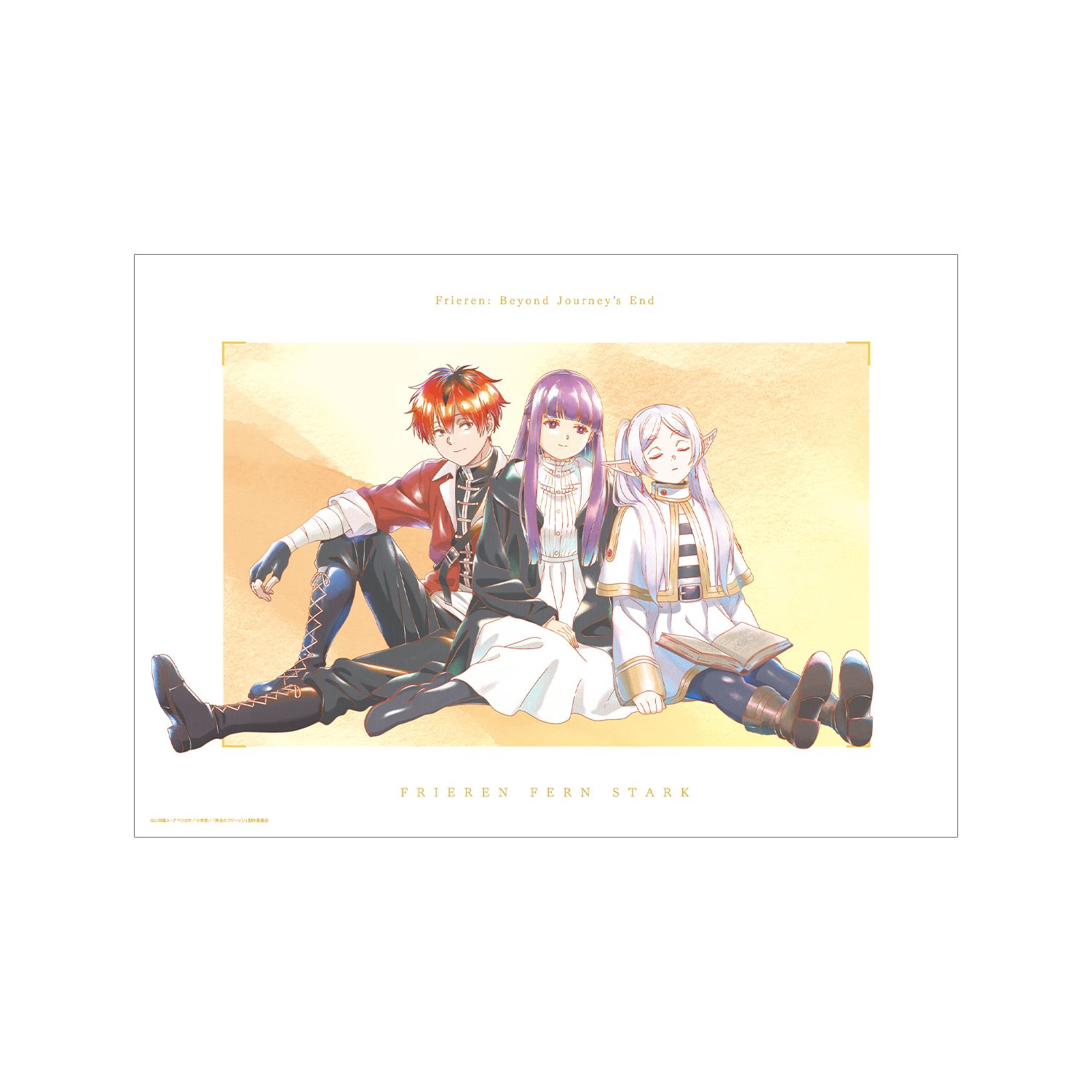 『葬送のフリーレン』 集合 Ani-Art aqua label A3マット加工ポスター ver.B - 公式商品画像 | AniSmile