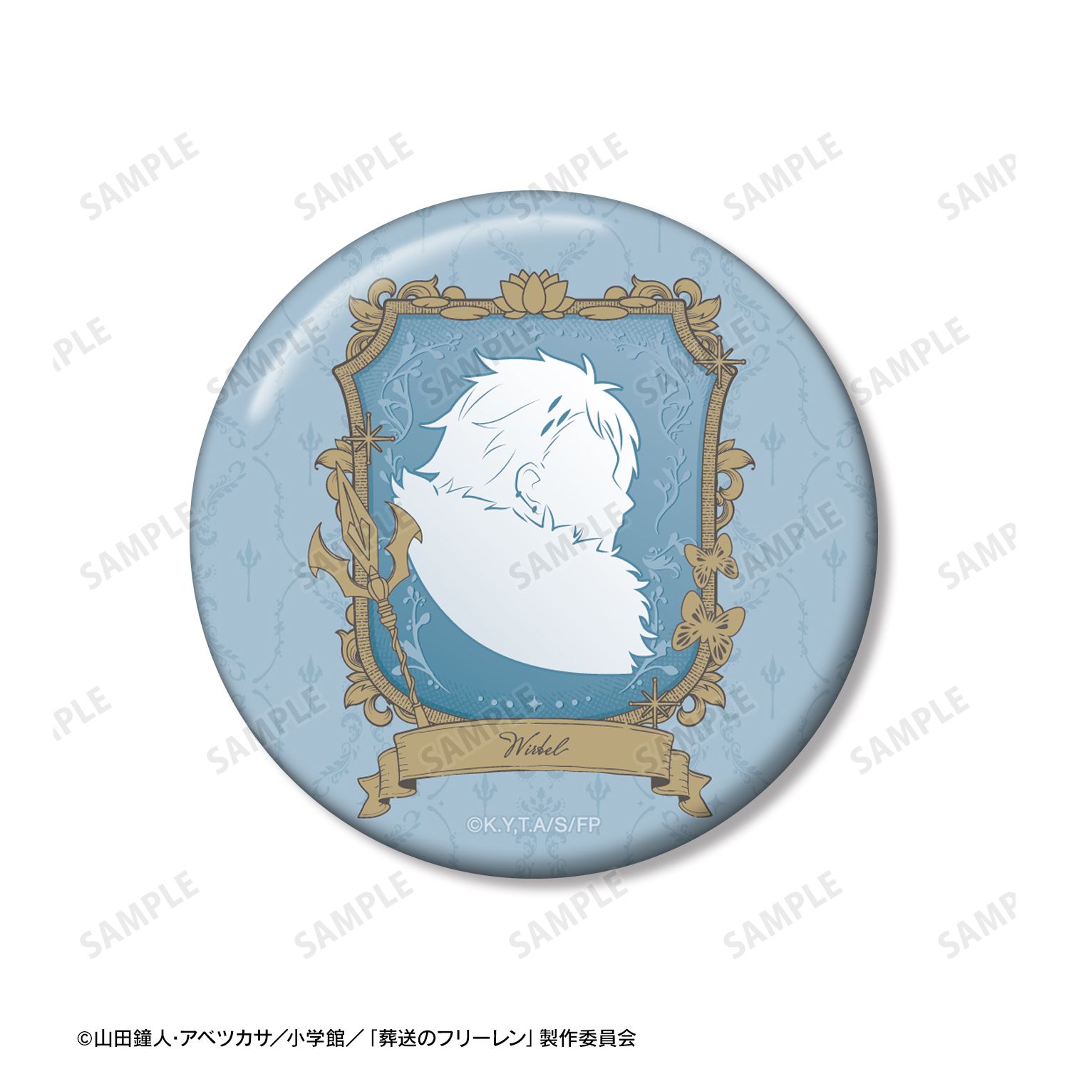 『葬送のフリーレン』 ヴィアベル&エーレ カメオモチーフデザイン 缶バッジセット 画像 3 | AniSmile
