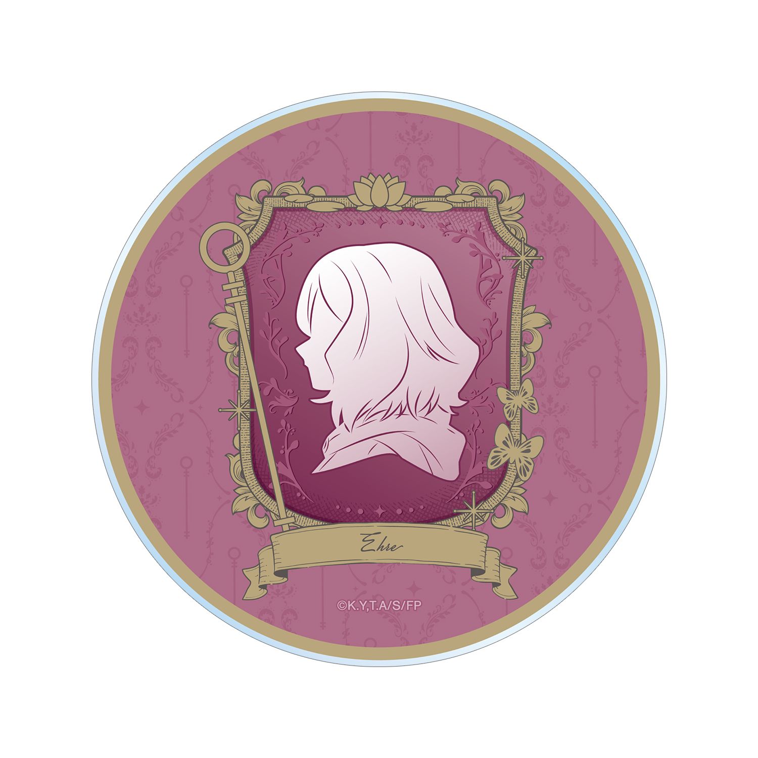『葬送のフリーレン』 エーレ カメオモチーフデザイン アクリルコースター - 公式商品画像 | AniSmile