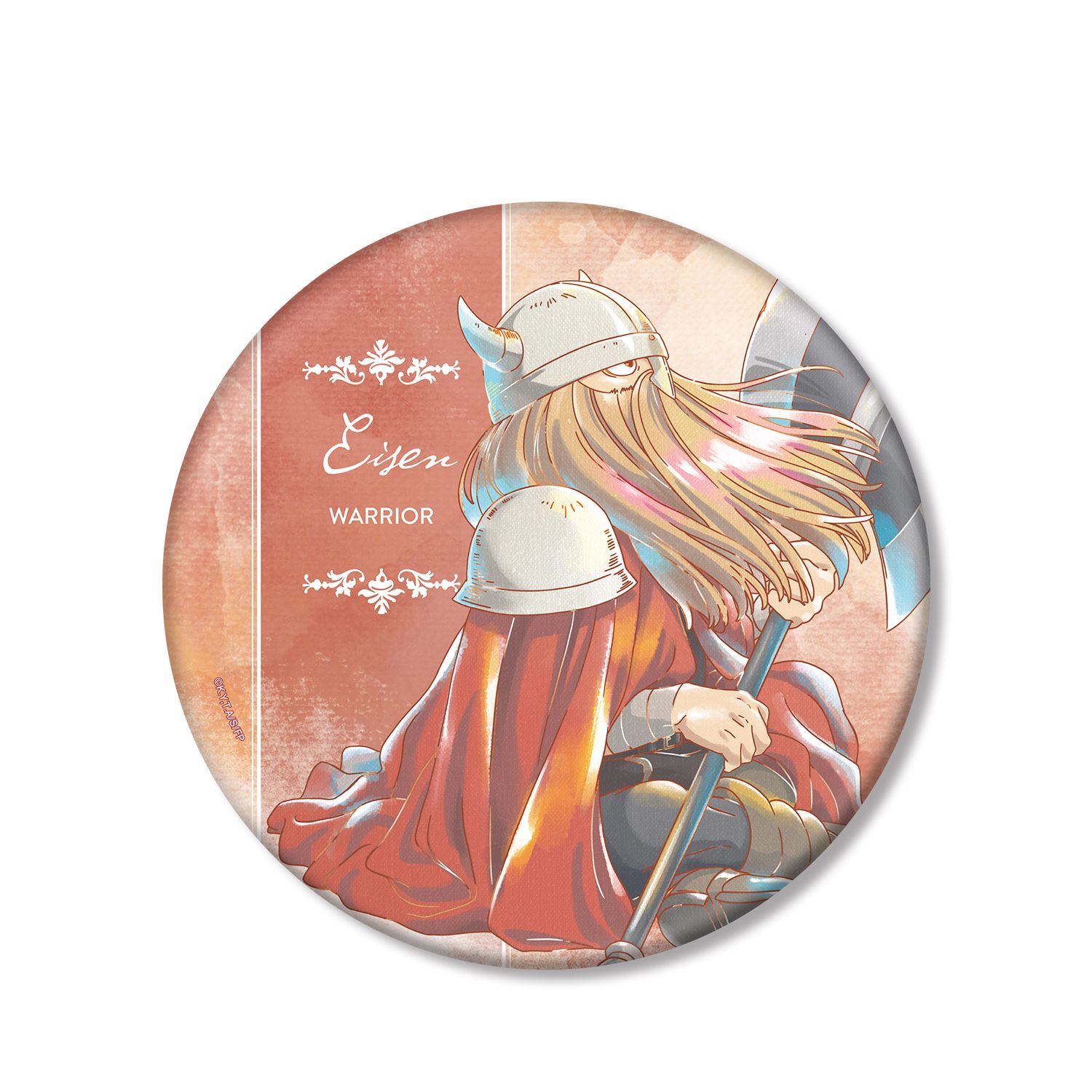 『葬送のフリーレン』 アイゼン Ani-Art aqua label BIG缶バッジ - 公式商品画像 | AniSmile