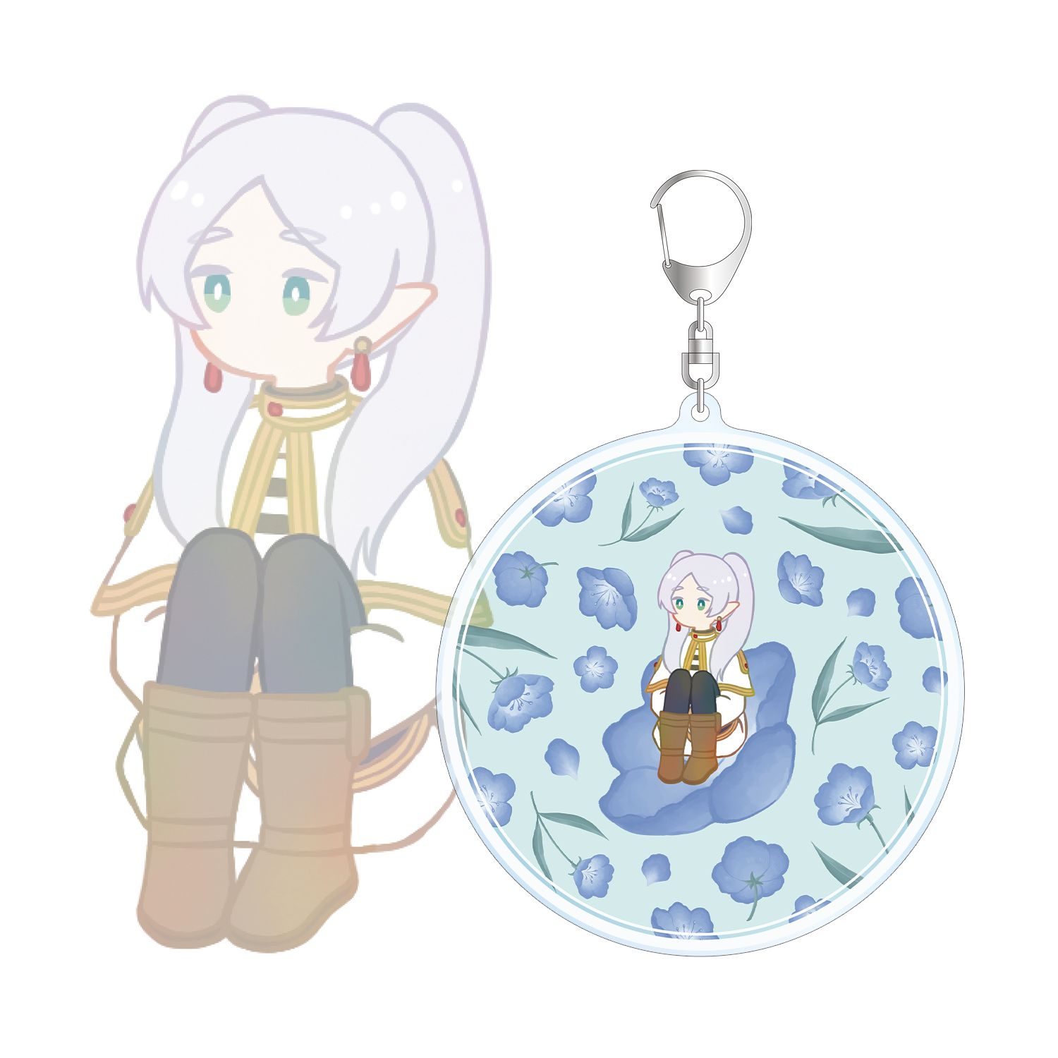 『葬送のフリーレン』 フリーレン Botania BIGアクリルキーホルダー - 公式商品画像 | AniSmile