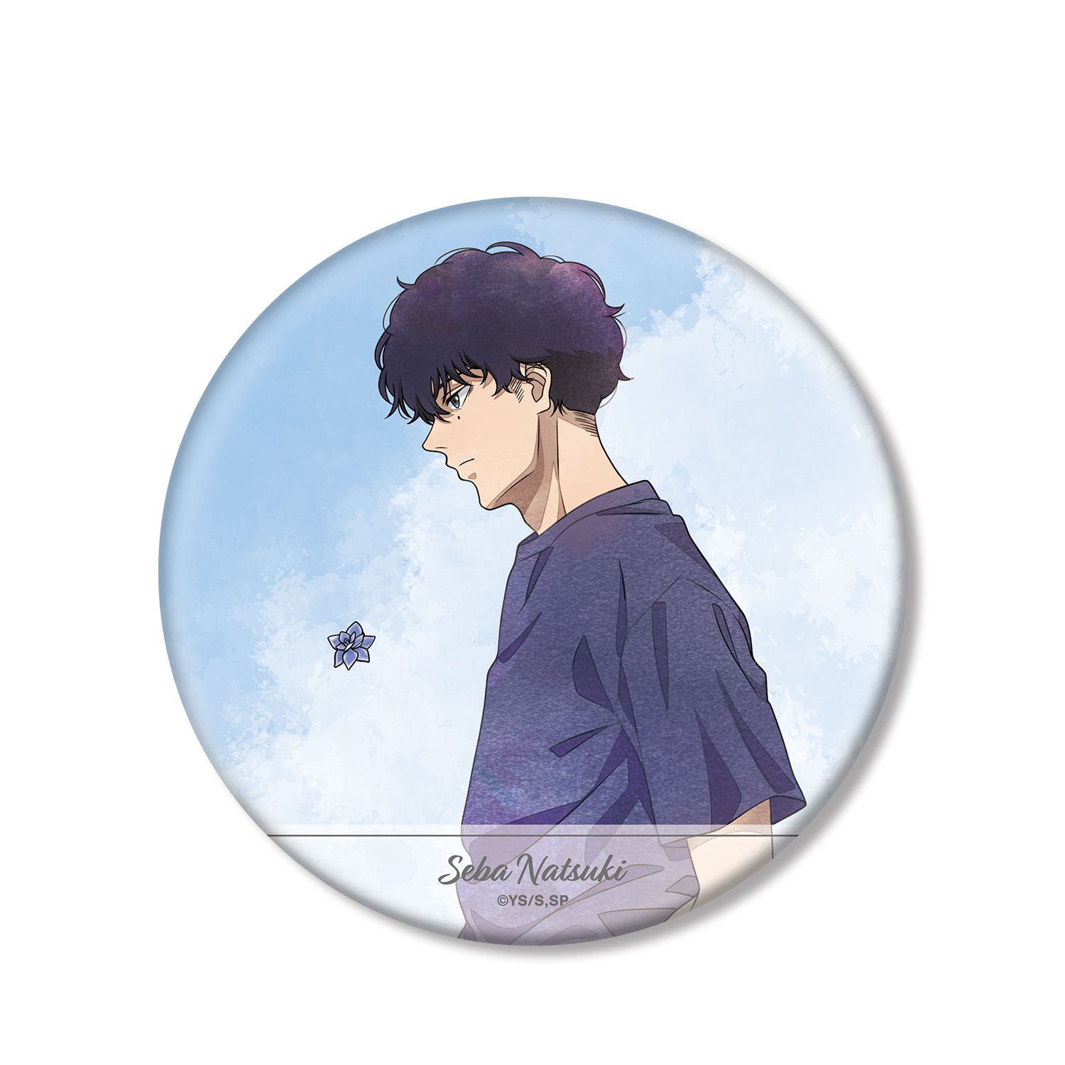 TVアニメ『SAKAMOTO DAYS』 描き下ろし 勢羽 夏生 季節の歩みver. BIG缶バッジ - 公式商品画像 | AniSmile