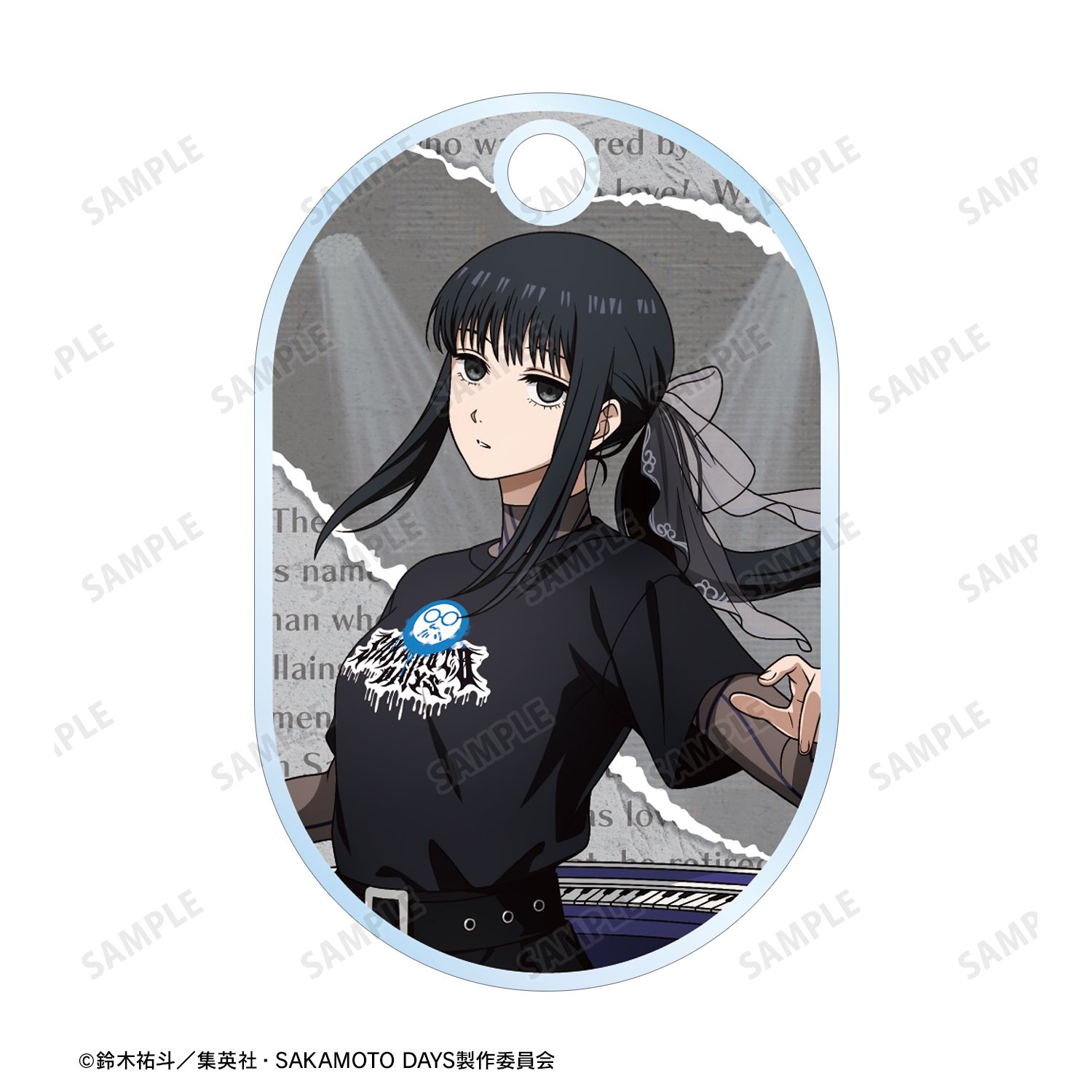 TVアニメ『SAKAMOTO DAYS』 描き下ろし 大佛 ロックバンドver. 2連ワイヤーアクリルキーホルダー 画像 3 | AniSmile