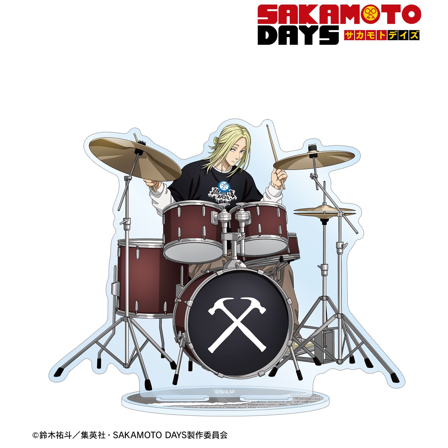 TVアニメ『SAKAMOTO DAYS』 描き下ろし 神々廻 ロックバンドver. BIGアクリルスタンド 画像 2 | AniSmile