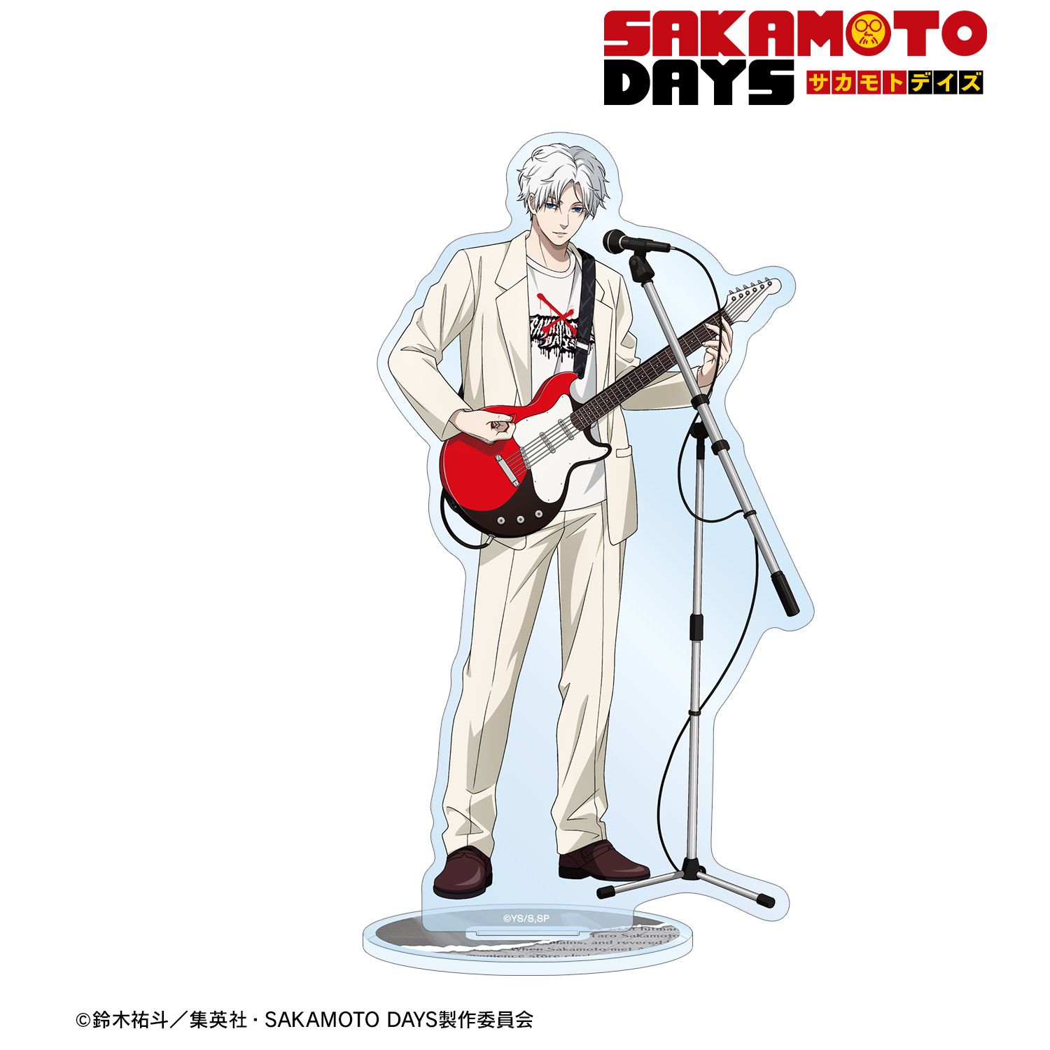 TVアニメ『SAKAMOTO DAYS』 描き下ろし X(スラー) ロックバンドver. BIGアクリルスタンド 画像 2 | AniSmile