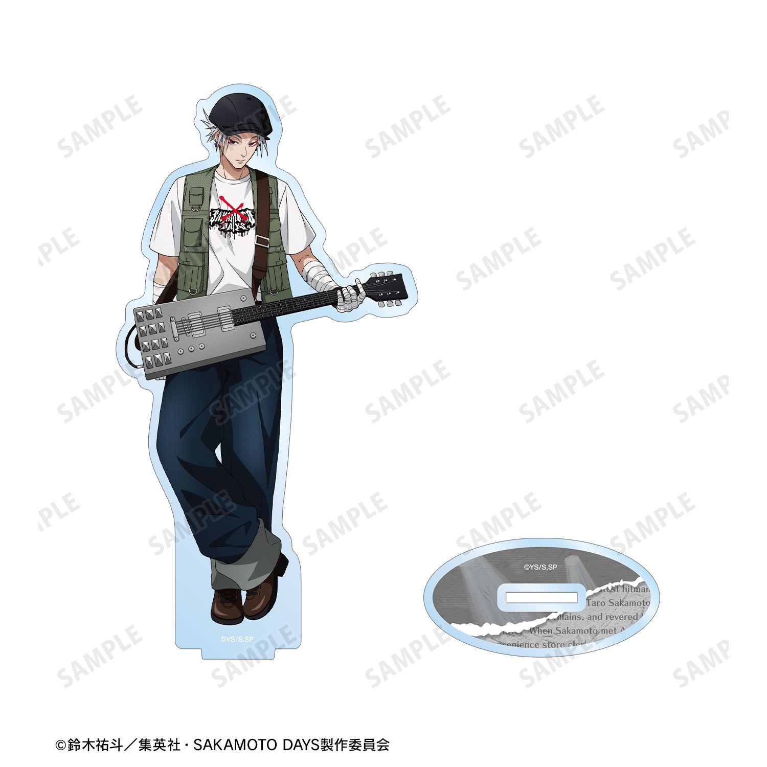 TVアニメ『SAKAMOTO DAYS』 描き下ろし 楽 ロックバンドver. BIGアクリルスタンド 画像 3 | AniSmile