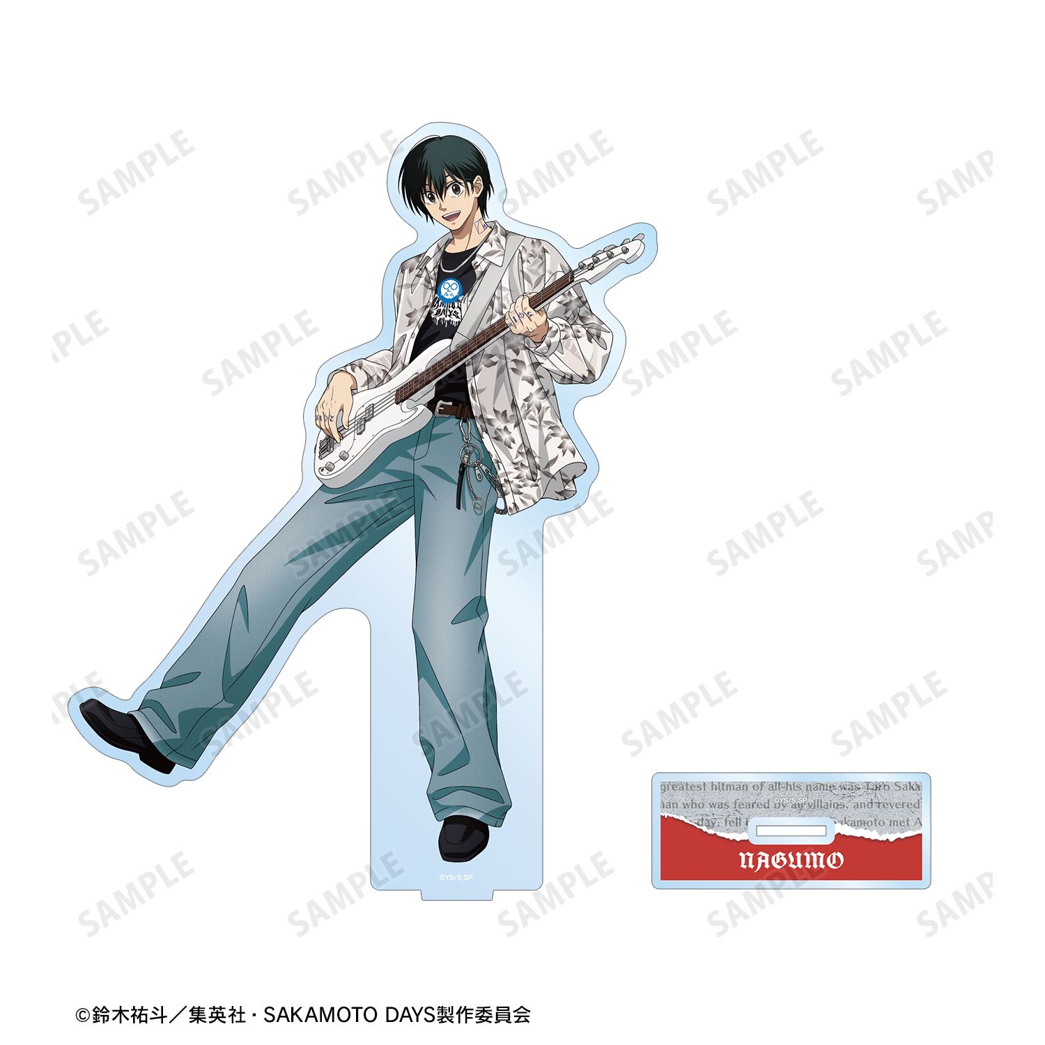 TVアニメ『SAKAMOTO DAYS』 描き下ろし 南雲 ロックバンドver. 特大アクリルスタンド 画像 3 | AniSmile