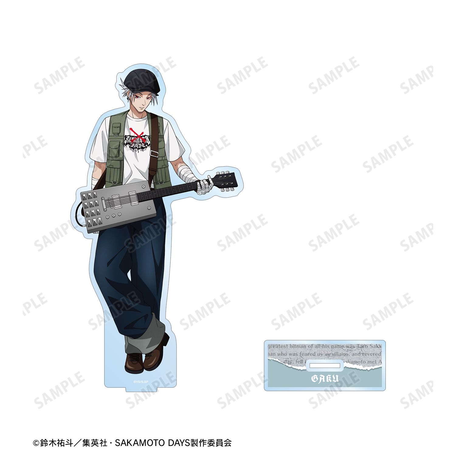 TVアニメ『SAKAMOTO DAYS』 描き下ろし 楽 ロックバンドver. 特大アクリルスタンド 画像 3 | AniSmile