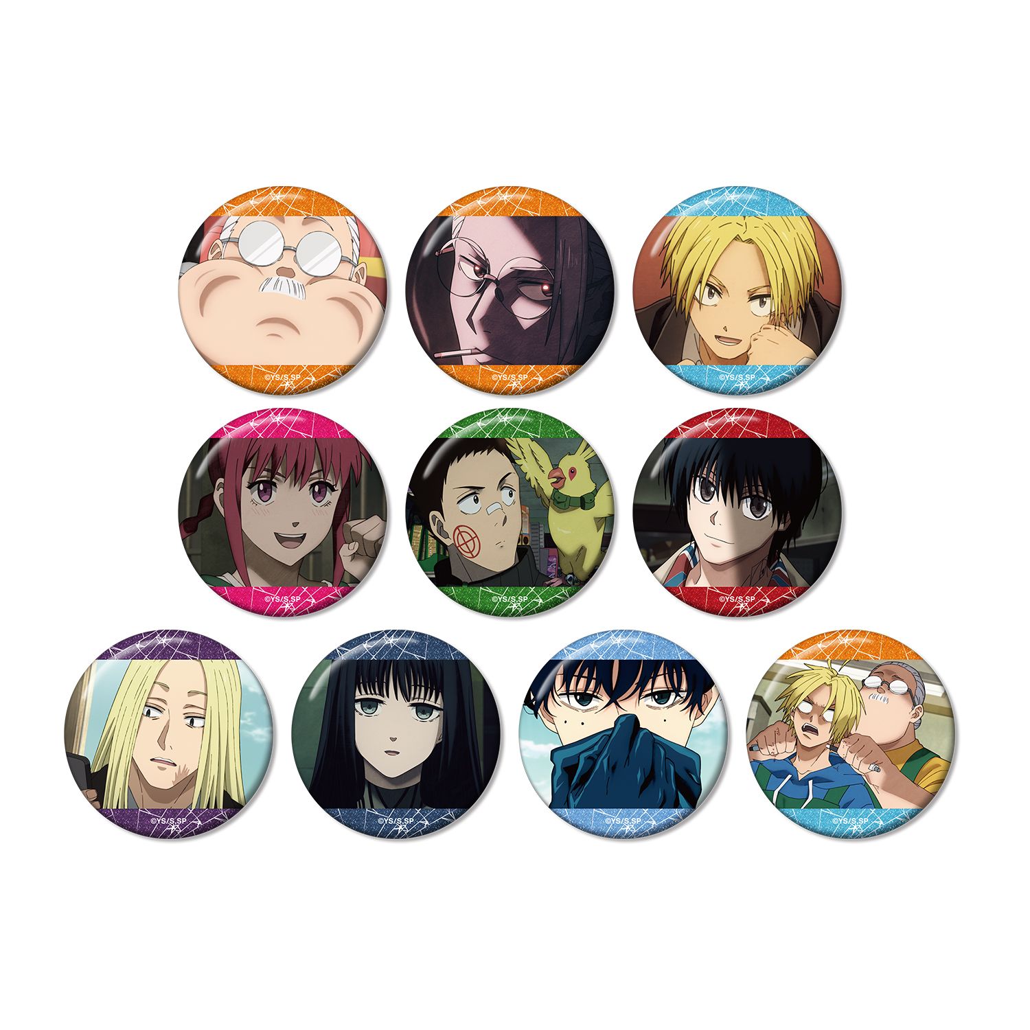 TVアニメ『SAKAMOTO DAYS』 トレーディング場面写グリッター缶バッジ(単位/単品) - 公式商品画像 | AniSmile
