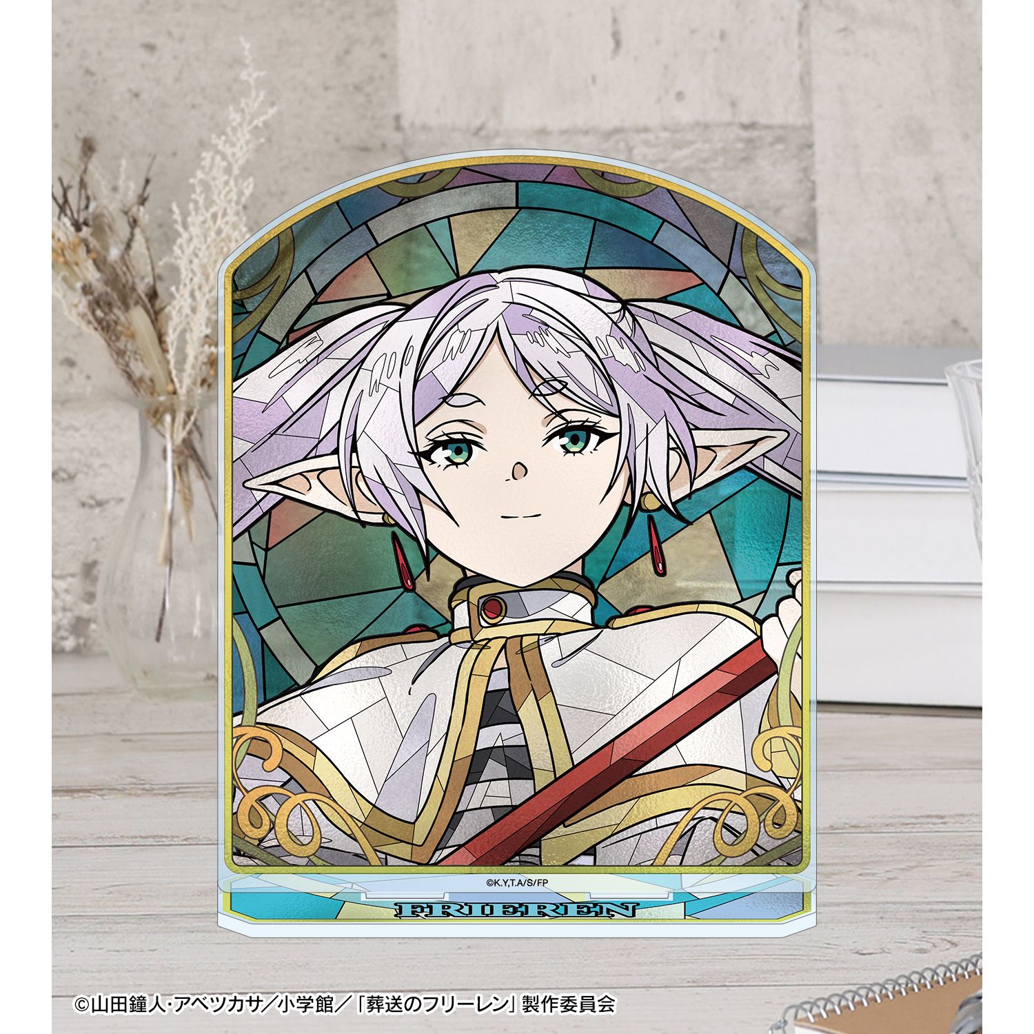 『葬送のフリーレン』 フリーレン Aure Glass BIGアクリルスタンド ver.A 画像 4 | AniSmile