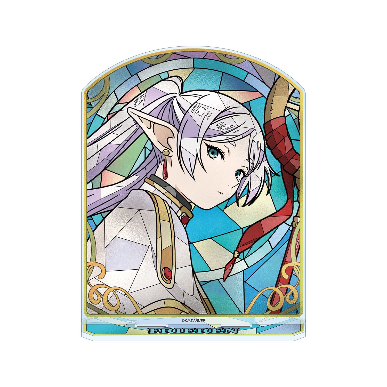 『葬送のフリーレン』 フリーレン Aure Glass BIGアクリルスタンド ver.B - 公式商品画像 | AniSmile