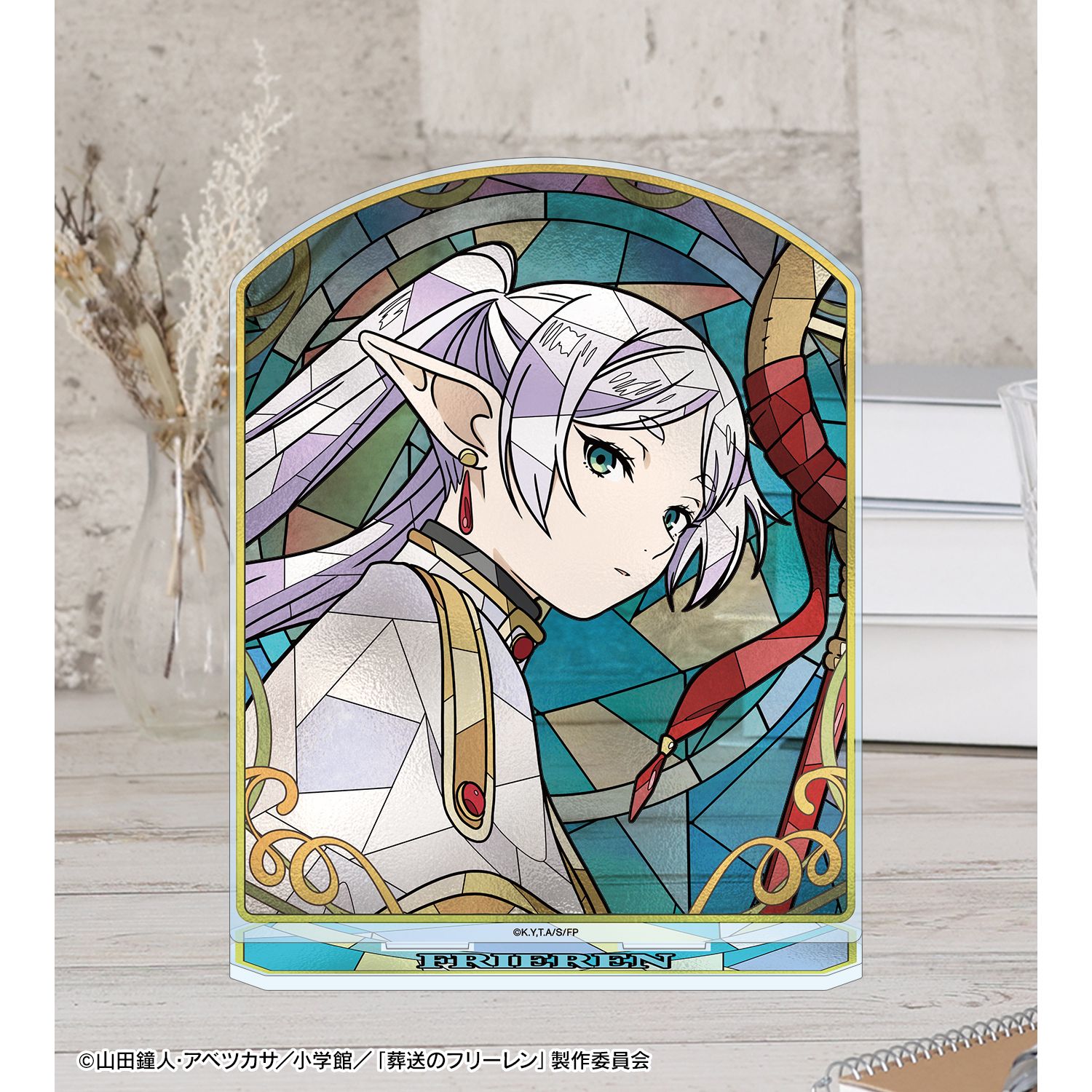 『葬送のフリーレン』 フリーレン Aure Glass BIGアクリルスタンド ver.B 画像 4 | AniSmile