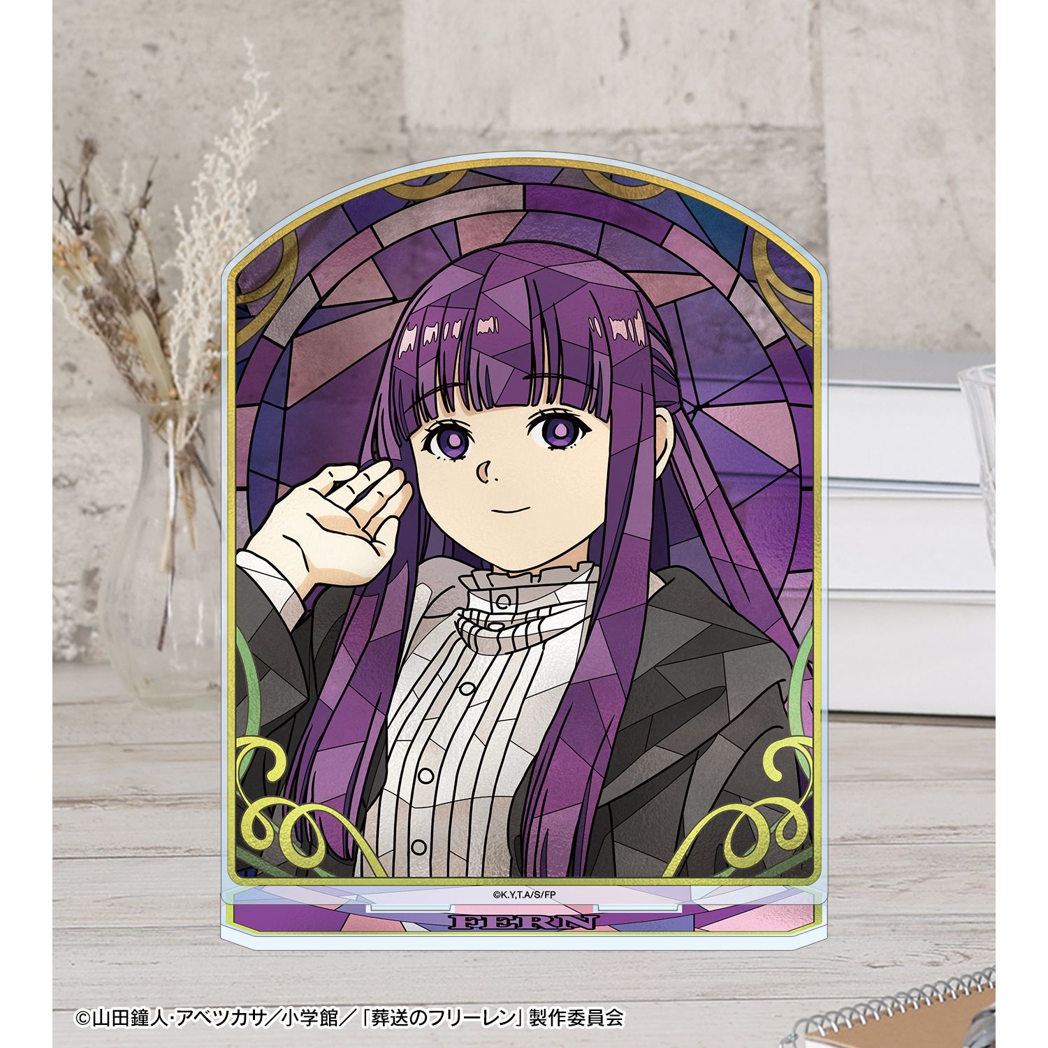『葬送のフリーレン』 フェルン Aure Glass BIGアクリルスタンド 画像 4 | AniSmile