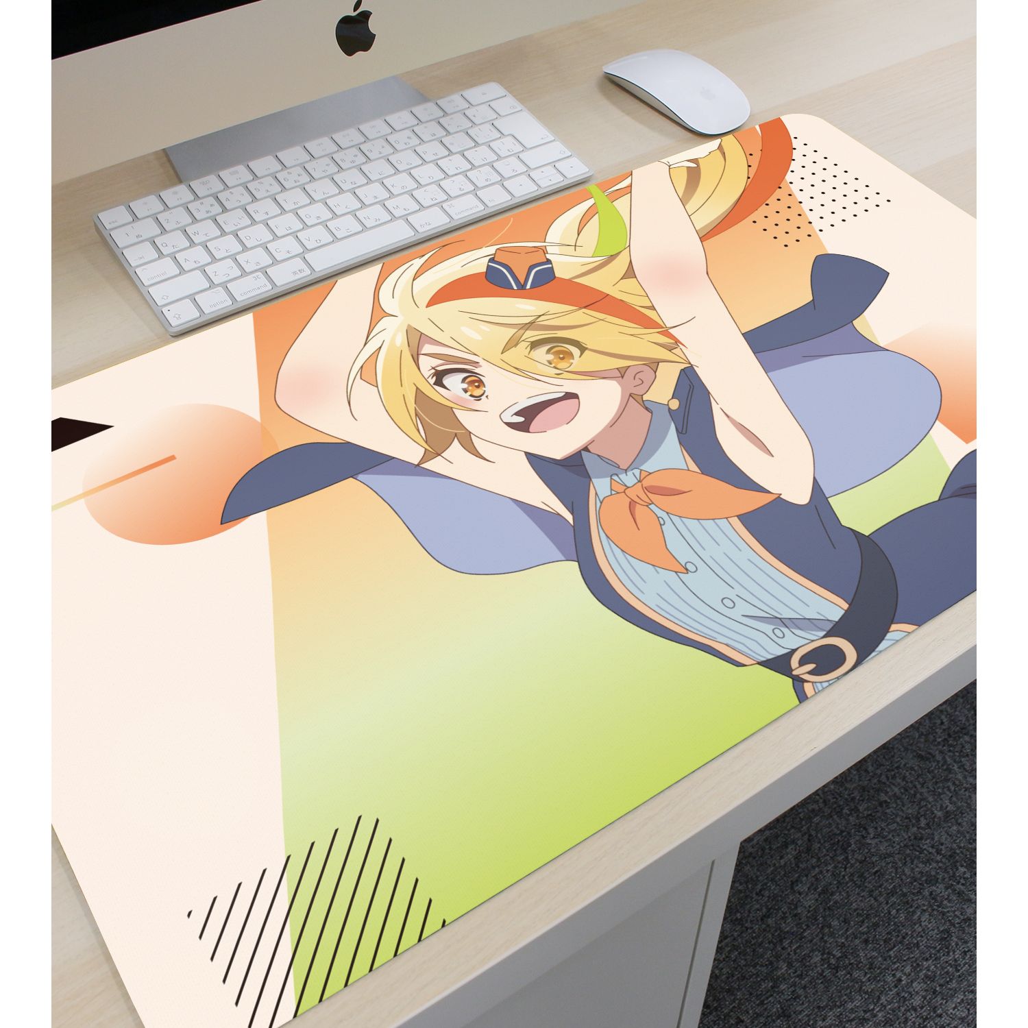 劇場版『ゾンビランドサガ ゆめぎんがパラダイス』 二階堂 サキ マルチデスクマット 画像 3 | AniSmile