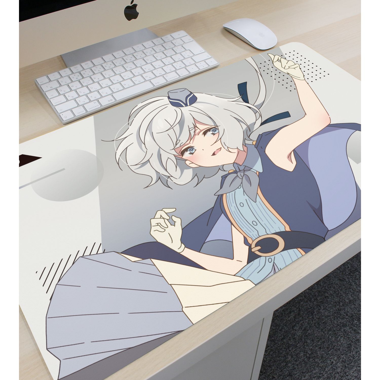 劇場版『ゾンビランドサガ ゆめぎんがパラダイス』 紺野 純子 マルチデスクマット 画像 3 | AniSmile