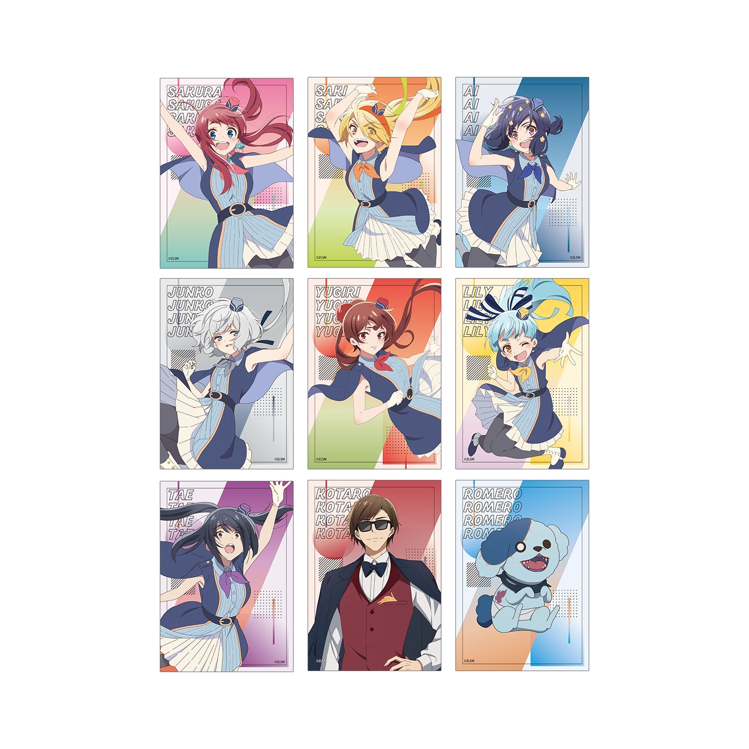 劇場版『ゾンビランドサガ ゆめぎんがパラダイス』 トレーディングブロマイド(単位/単品) - 公式商品画像 | AniSmile