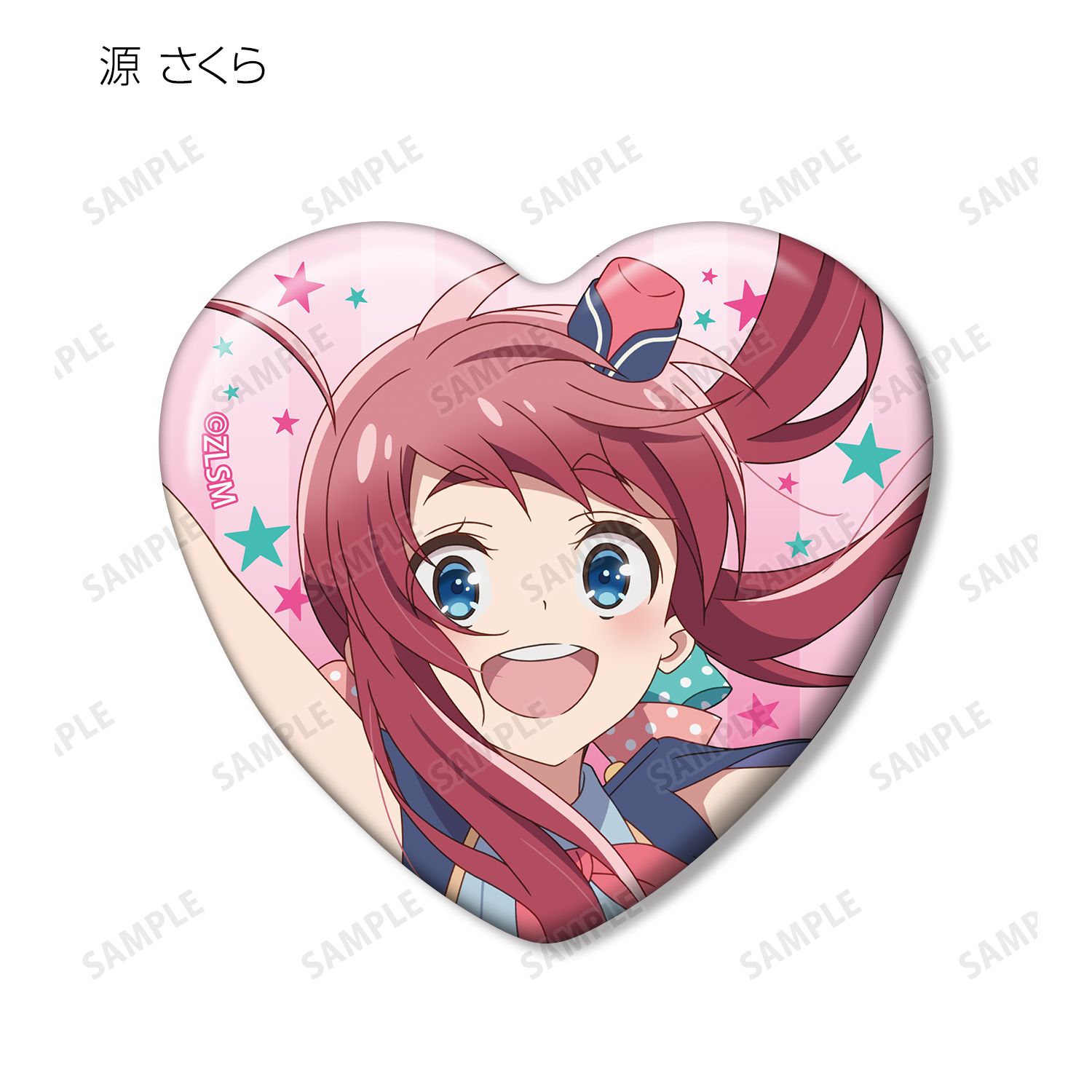 劇場版『ゾンビランドサガ ゆめぎんがパラダイス』 トレーディングハート型缶バッジ(単位/単品) 画像 3 | AniSmile