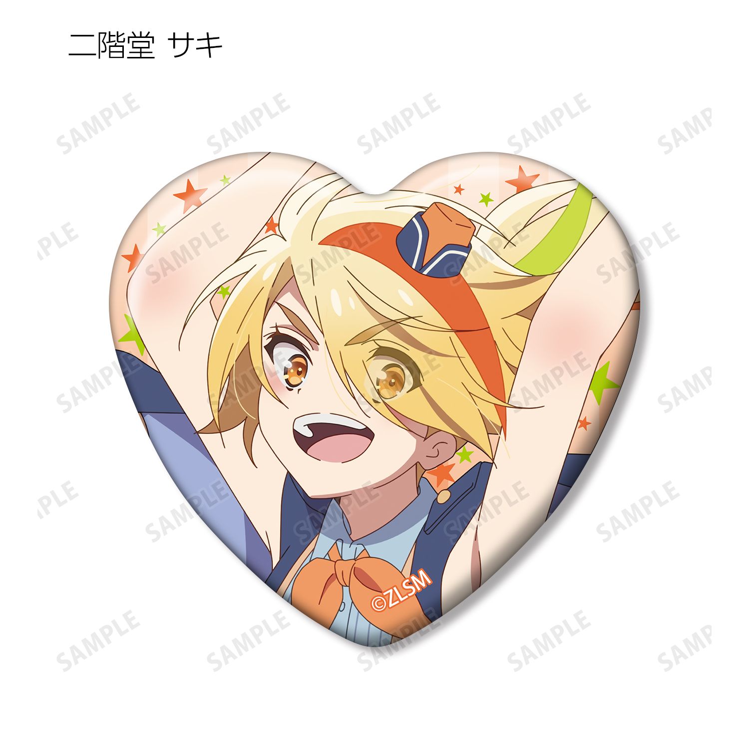劇場版『ゾンビランドサガ ゆめぎんがパラダイス』 トレーディングハート型缶バッジ(単位/単品) 画像 4 | AniSmile