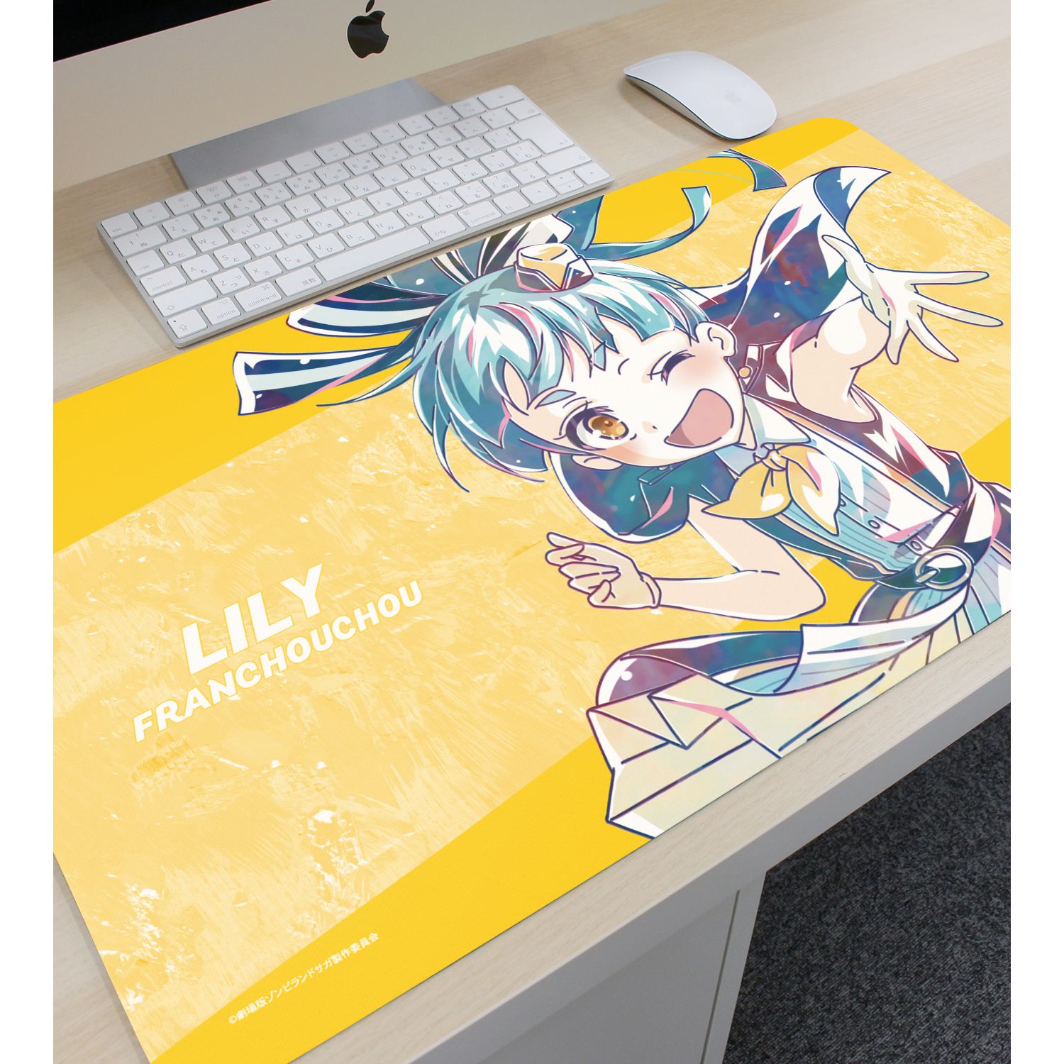 劇場版『ゾンビランドサガ ゆめぎんがパラダイス』 星川 リリィ Ani-Art マルチデスクマット 画像 2 | AniSmile