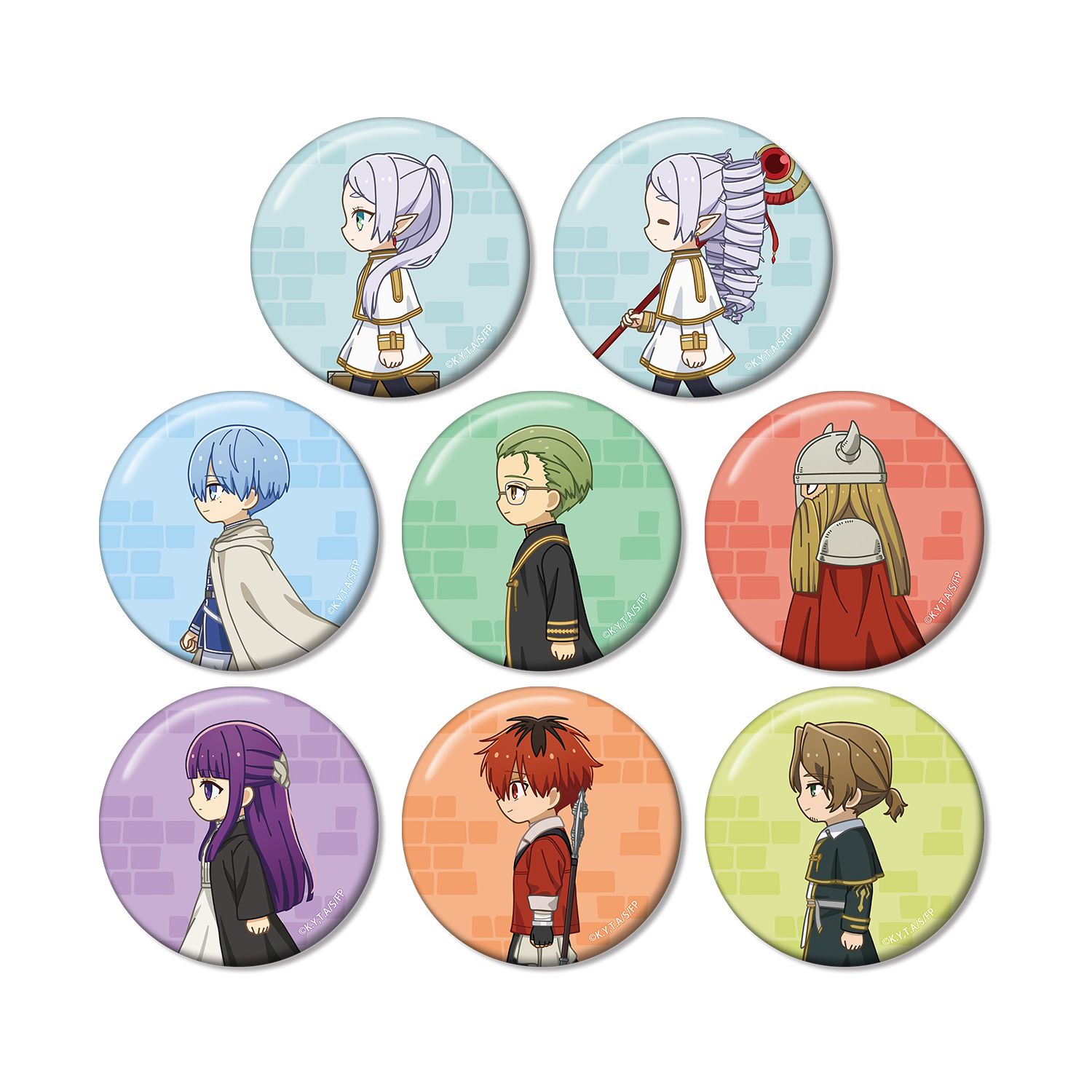 『葬送のフリーレン』 トレーディング ちびとこ 缶バッジ(単位/単品) - 公式商品画像 | AniSmile
